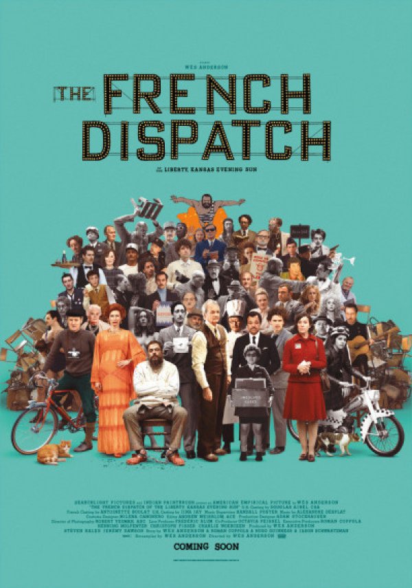 The French Dispatch Plakat