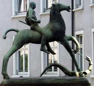 Ritter Georg von Carl Nathan Burckhardt, 1924