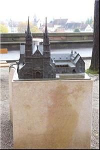 Blindenmodell M&uuml;nster von Egbert Broerken, 2013