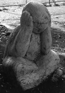 Sitzende Figur von Franz Peter Wilde, 1960