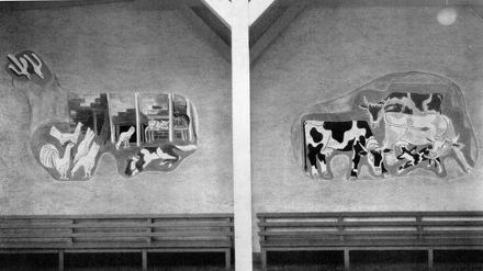 H&uuml;hnerhof von Max Sulzbachner, 1937