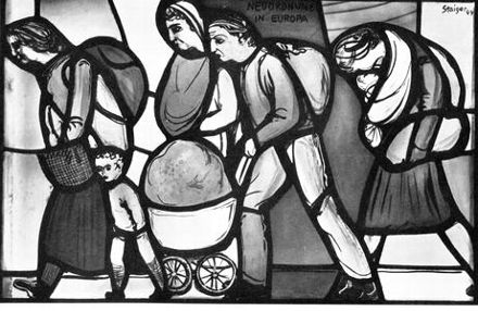 Fl&uuml;chtlinge und Gefangene von Otto Staiger, 1944