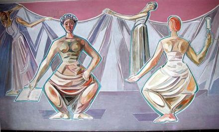 2 Musen von Karl Aegerter, 1962