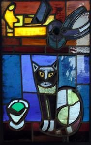 Ohne Titel von Kurt Volk, 1954