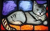 Katze, Hund von Charles Hindenlang, 1945