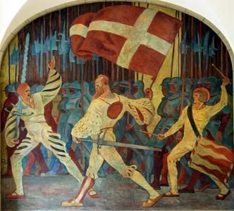 Auszug der alten Schweizer von Jakob Otto Plattner, 1924