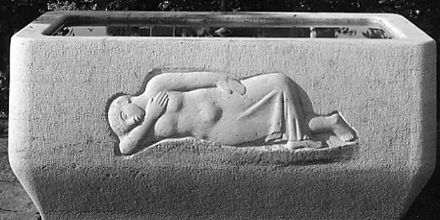 Schlafende von Peter Moilliet, 1951