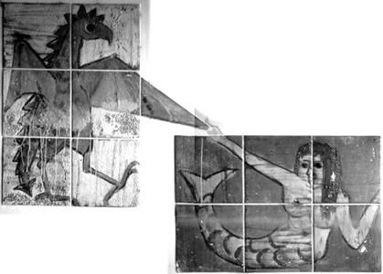 Meerjumpfere und Basilisk von Richard Hersberger, 1960