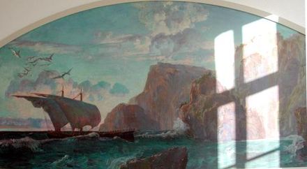 Homerische Landschaft von Paul Burckhardt, 1907