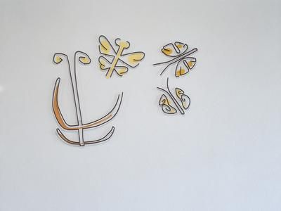 Drei Papillons von B&eacute;n&eacute;dict Remund, 1952