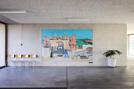 Bauplatz von Rudolf Maeglin, 1955