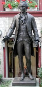 Isaak Iselin-Denkmal von Hermann Lang, 1891