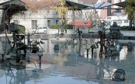 Fasnachtsbrunnen von Jean Tinguely, 1977