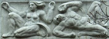 Entgegengesetzte Bewegung von Carl Gutknecht, 1928