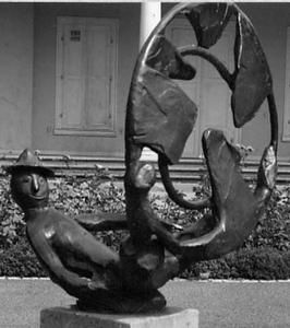 Reifenspringer von Alexander Zschokke, 1966