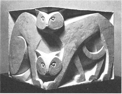Katzen von Vera von Reitzenstein, 1954