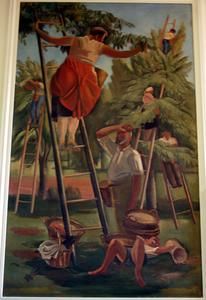 Kirschernte von Ernest Bolens, 1935
