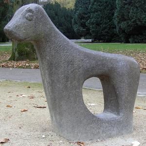 Spielhund von Willy Burger, 1958
